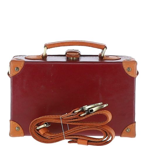 Tramonto' Home Accessory Exquisite Leather Trinket Bag: VIN-11 Red NA - Ashwood Handbags - Modalova