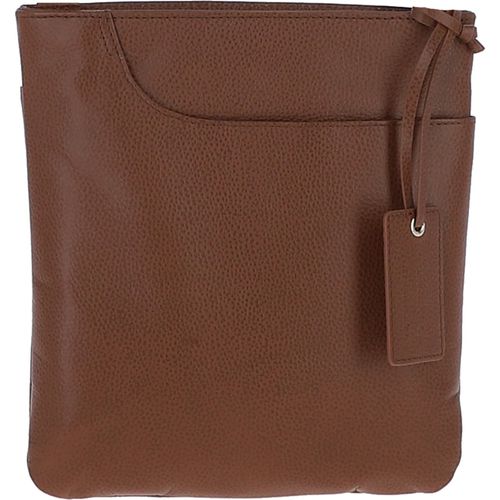 Ashwood Curve Zip Top Leather Cross Body Bag : CURVE Tan NA - Ashwood Handbags - Modalova