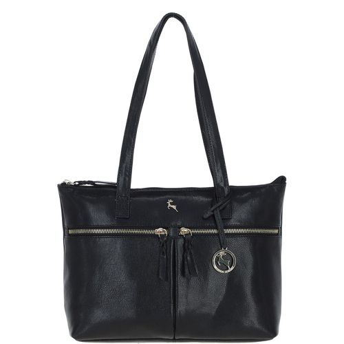 Ashwood Sleek Leather Tote Bag: Amelia Black NA - Ashwood Handbags - Modalova