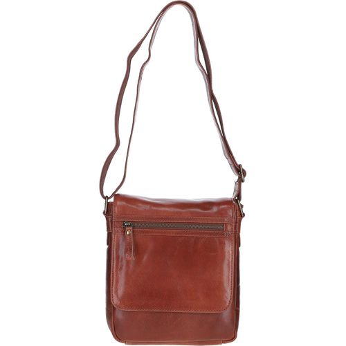 Sleek Leather Messenger Bag with Multiple Pockets: TL-004 Bridge NA - Ashwood Handbags - Modalova