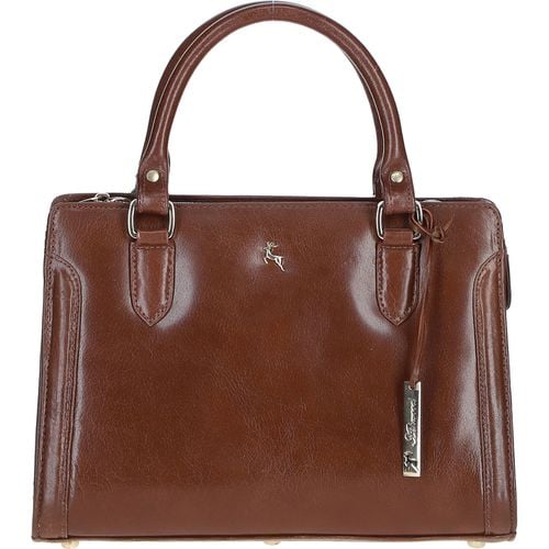 Elegant Leather Handbag with Removable Shoulder Strap: 20-120 Bridge NA - Ashwood Handbags - Modalova