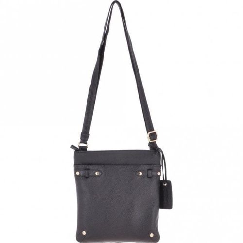 Zip Top Leather Cross Body Bag : DOLLY Black NA - Ashwood Handbags - Modalova