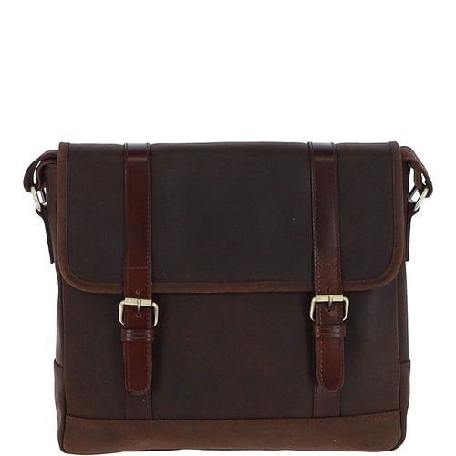 Fenland Leather Messenger Bag: FEN 785 Brown/brandy NA - Ashwood Handbags - Modalova