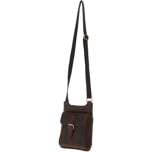 Fenland Leather Body Bag: FEN 782 Brown/brandy NA - Ashwood Handbags - Modalova