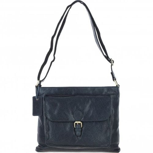 Ashwood Womens Vintage Medium Leather Shoulder Bag: G23 Navy NA - Ashwood Handbags - Modalova