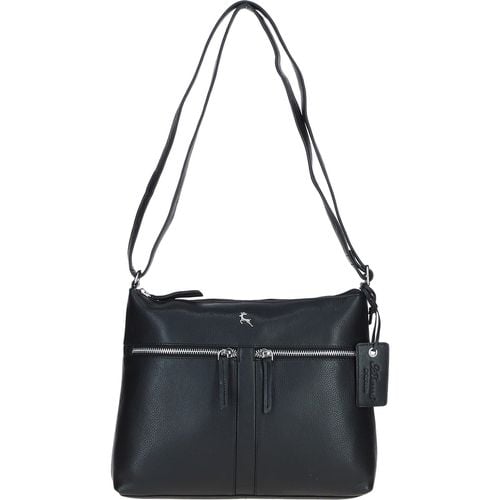 Sleek Luxe Leather Shoulder Bag: Mourne Black NA - Ashwood Handbags - Modalova