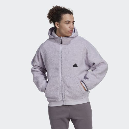 Chaqueta con capucha Polar Fleece Full-Zip - adidas - Modalova