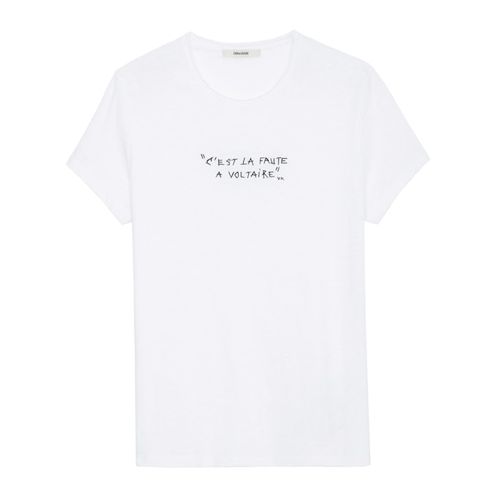 T-shirt Toby Geflammt - Zadig & Voltaire - Zadig&Voltaire - Modalova