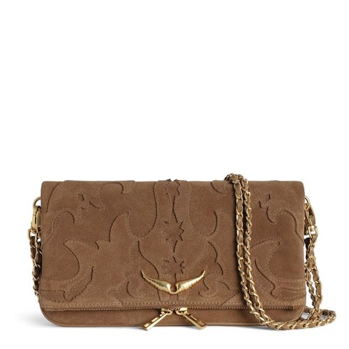 Pochette Rock Suédé Cognac - Zadig & Voltaire - Modalova