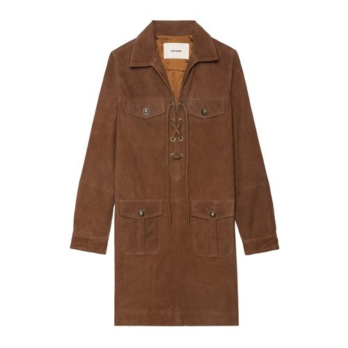 Robe Remacha Cuir Suede - Taille M - Zadig&Voltaire - Modalova