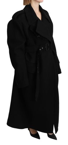 Virgin Wool Blazer Trenchcoat Women's Jacket - Dolce & Gabbana - Modalova