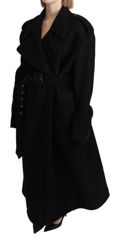 Virgin Wool Blazer Trenchcoat Women's Jacket - Dolce & Gabbana - Modalova