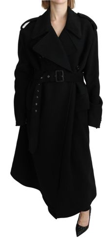 Virgin Wool Blazer Trenchcoat Women's Jacket - Dolce & Gabbana - Modalova