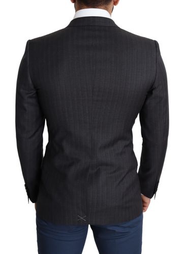 Wool Single Breasted Coat MARTINI Men's Blazer - Dolce & Gabbana - Modalova