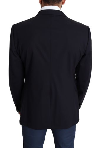 Wool Stretch Men Coat MARTINI Men's Blazer - Dolce & Gabbana - Modalova