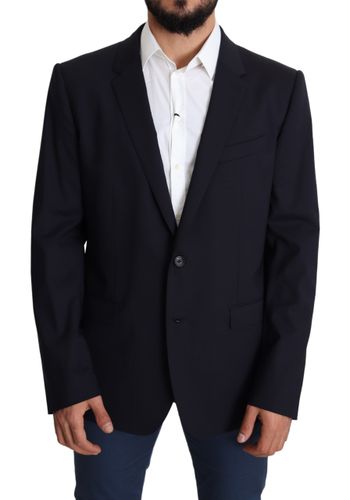 Wool Stretch Men Coat MARTINI Men's Blazer - Dolce & Gabbana - Modalova