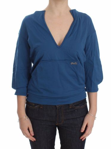 Cotton Top Pullover Deep V-neck Women Women's Sweater - Exte - Modalova