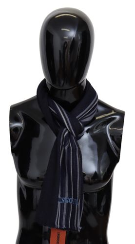 Wool Striped Unisex Wrap Fringes Men's Shawl - Missoni - Modalova