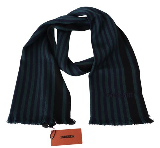 Striped Wool Unisex Neck Wrap Men's Shawl - Missoni - Modalova