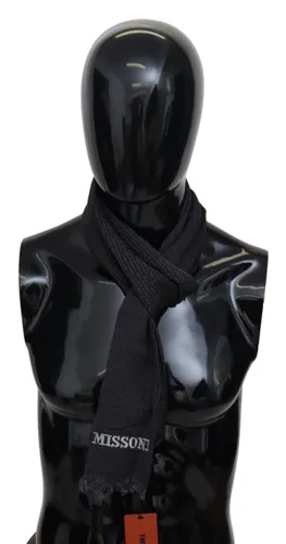 Wool Knit Unisex Neck Wrap Men's Scarf - Missoni - Modalova
