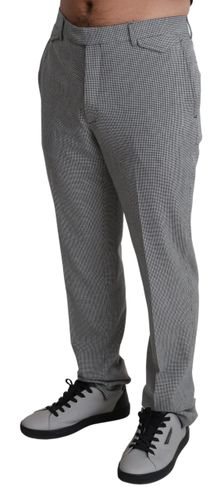 Wool Checkered Dress Men Formal Trouser Men's Pants - BENCIVENGA - Modalova