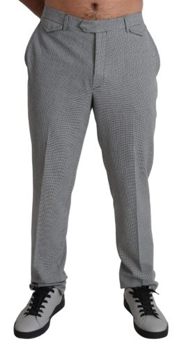 Wool Checkered Dress Men Formal Trouser Men's Pants - BENCIVENGA - Modalova