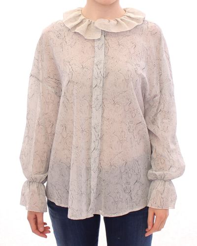 Cotton Blouse Women's Tunic - Vika Gazinskaya - Modalova