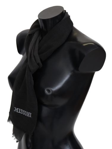 Wool Unisex Neck Wrap Men's Scarf - Missoni - Modalova