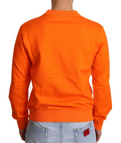 King Ceasar Cotton Pullover Men's Sweater - Dolce & Gabbana - Modalova