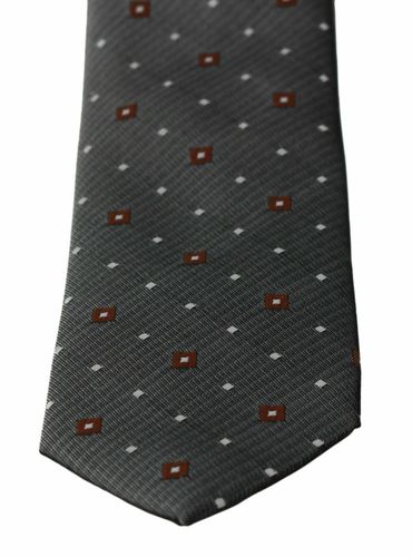 Patterned Classic Mens Slim Men's Necktie - Dolce & Gabbana - Modalova