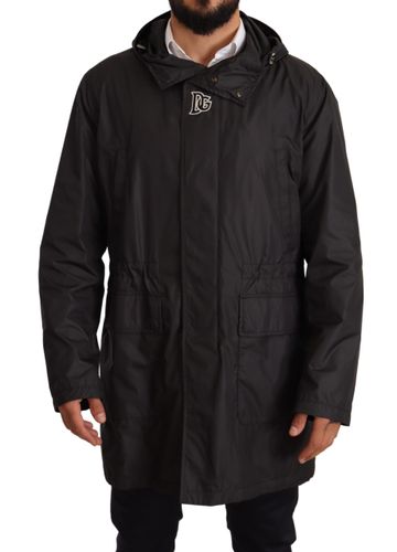 Hooded Mens Trench Coat Men's Jacket - Dolce & Gabbana - Modalova