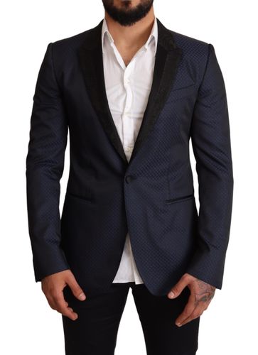 Wool Slim Fit MARTINI Blazer Men's Jacket - Dolce & Gabbana - Modalova