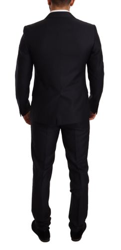 Pattern MARTINI SLIM FIT 2 Piece Men's Suit - Dolce & Gabbana - Modalova