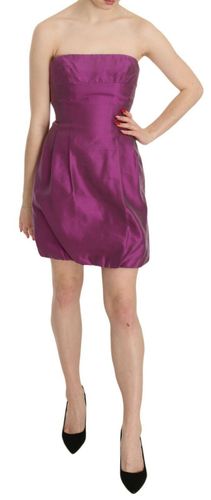 Halter Backless Midi Plain Women's Dress - Ermanno Scervino - Modalova