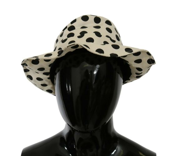 Cotton Polka Dot Design Trilby Women's Hat - Dolce & Gabbana - Modalova