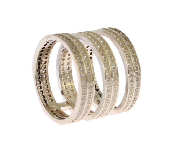 Authentic Womens Clear CZ 925 Sterling Ring - Nialaya - Modalova