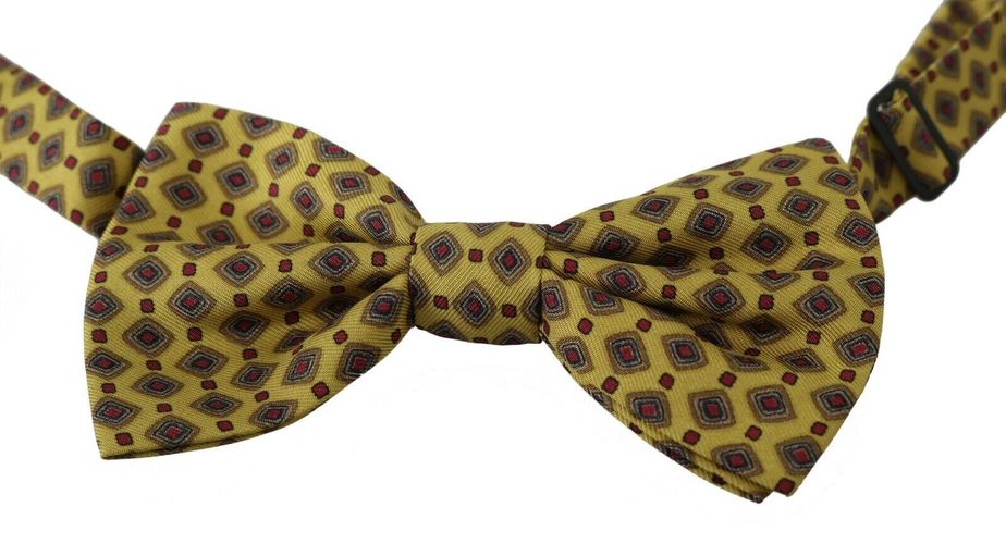 Pattern Silk Adjustable Neck Men's Tie - Dolce & Gabbana - Modalova