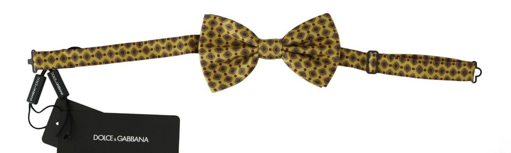 Pattern Silk Adjustable Neck Men's Tie - Dolce & Gabbana - Modalova