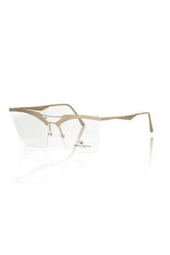 Metallic Women's Eyeglass Women's Frame - Frankie Morello - Modalova