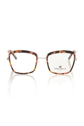 Red Metallic Women's Eyeglass Women's Frame - Frankie Morello - Modalova