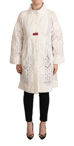 Button Down Long Sleeve Polyester Women's Jacket (Pre-Owned) - Ermanno Scervino - Modalova
