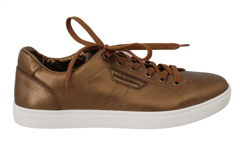 Leather Mens Casual Men's Sneakers - Dolce & Gabbana - Modalova