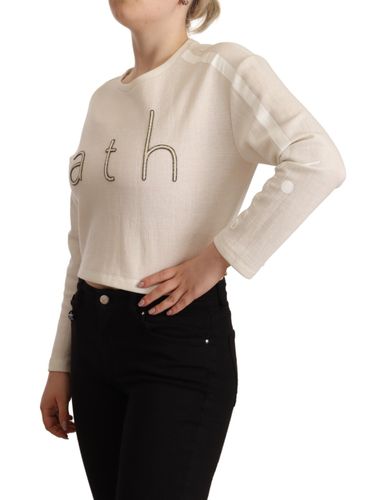 Logo Long Sleeve Cropped Pullover Women's Sweater (Pre-Owned) - PINKO - Modalova