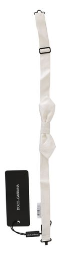 Silk Slim Adjustable Neck Papillon Men Men's Tie - Dolce & Gabbana - Modalova