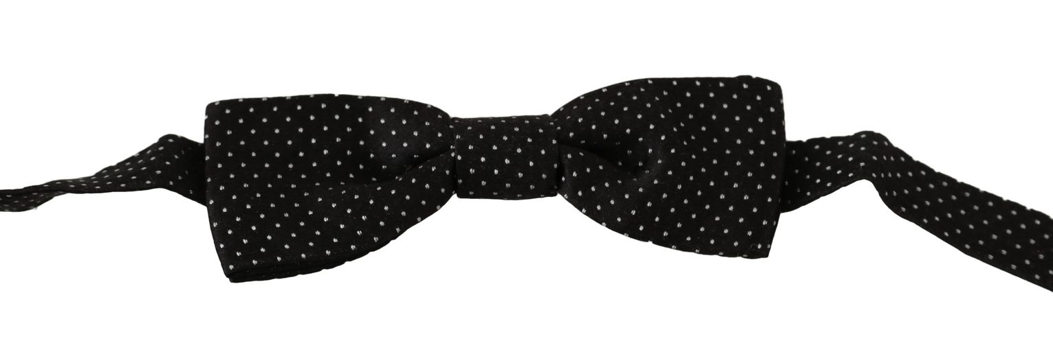 Polka Dots Silk Adjustable Neck Papillon Men Bow Men's Tie - Dolce & Gabbana - Modalova