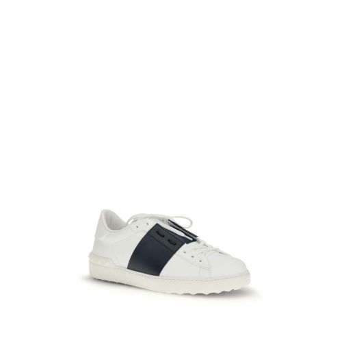 Calf Leather Bos Taurus Low Top Men's Sneakers - Valentino Garavani - Modalova