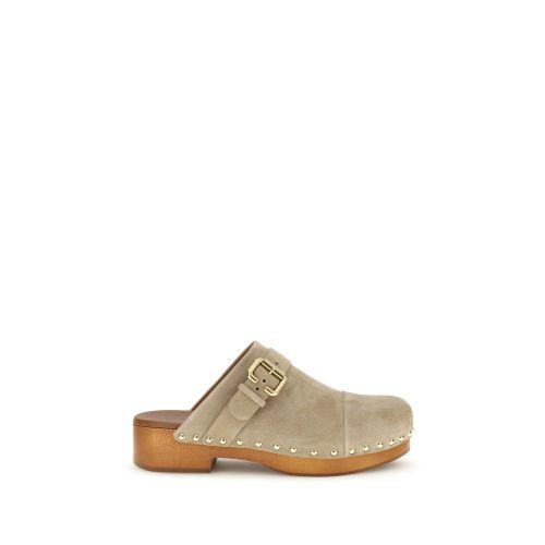 Calf Leather Bos Taurus Women's Clogs - Chloé - Modalova