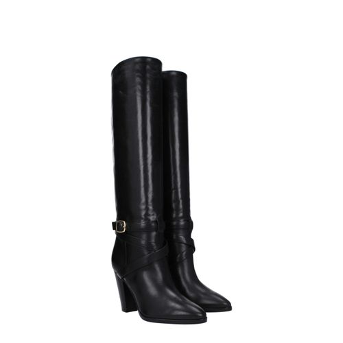 Leather High Heel Women's Boots - Celine - Modalova