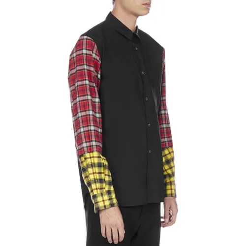 Cotton Pattern Men's Shirt - Comme Des Garçons - Modalova