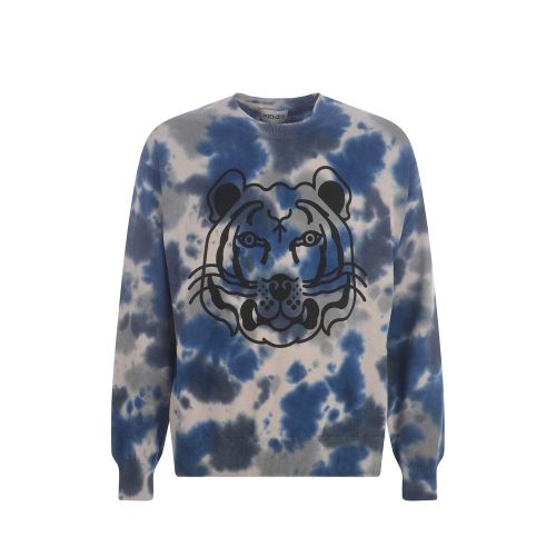 Kenzo Gray Cotton Men's Sweatshirt - Kenzo - Modalova